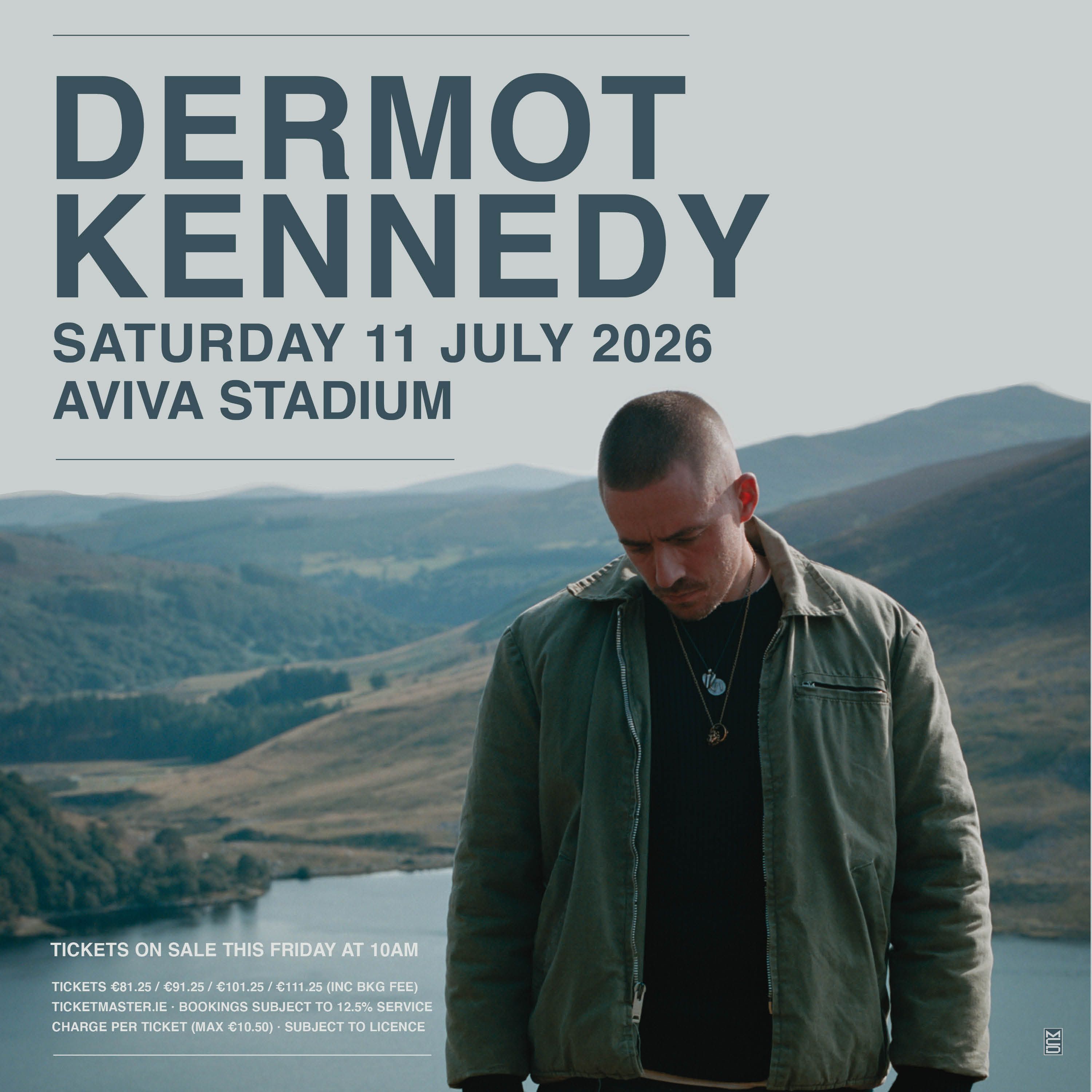 Dermot Kennedy - July 11th 2026