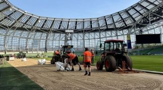 Aviva Stadium’s New ‘Lay and Play’ Pitch Transforms Stadium Flexibility